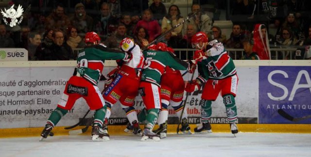 Photo hockey match Anglet - Grenoble  le 23/12/2018