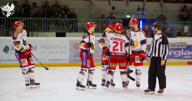 Photo hockey match Anglet - Grenoble  le 23/12/2018