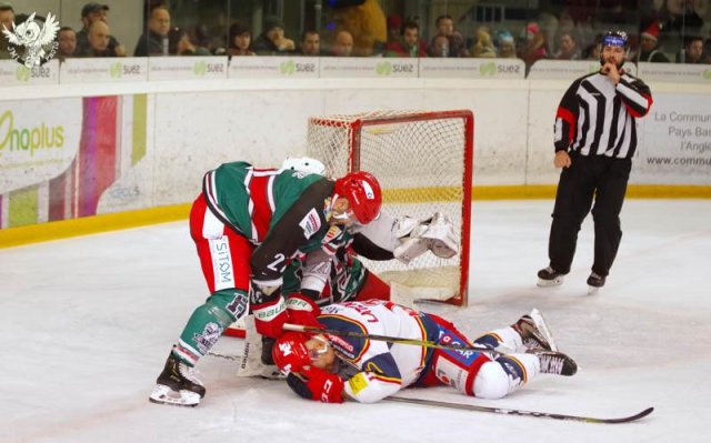Photo hockey match Anglet - Grenoble  le 23/12/2018