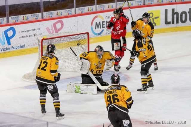 Photo hockey match Amiens  - Strasbourg  le 26/12/2018