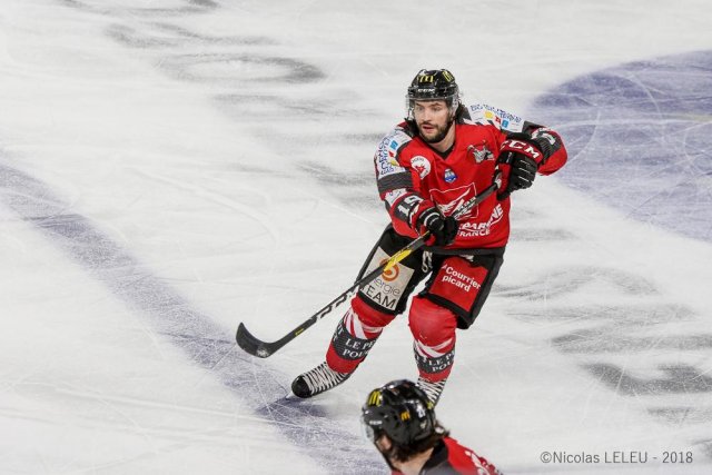 Photo hockey match Amiens  - Strasbourg  le 26/12/2018