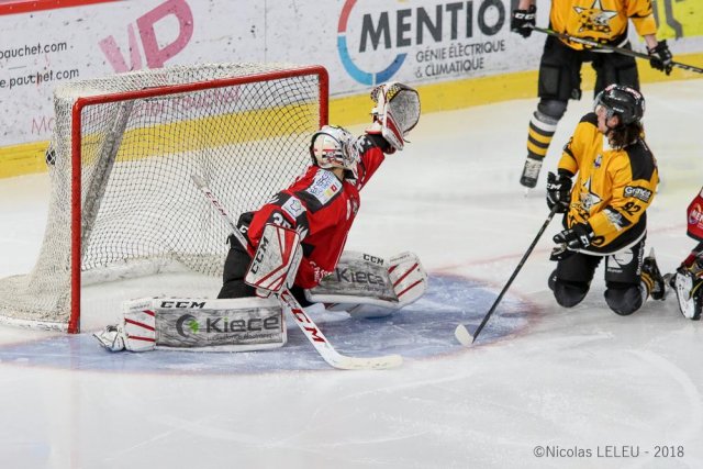 Photo hockey match Amiens  - Strasbourg  le 26/12/2018