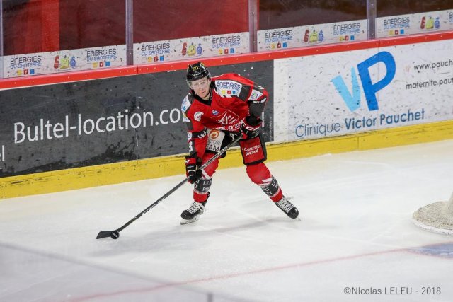 Photo hockey match Amiens  - Strasbourg  le 26/12/2018