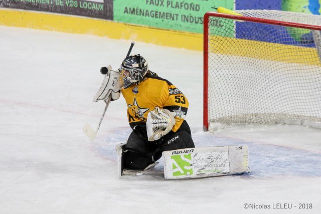 Photo hockey match Amiens  - Strasbourg  le 26/12/2018