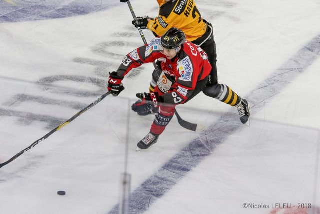 Photo hockey match Amiens  - Strasbourg  le 26/12/2018