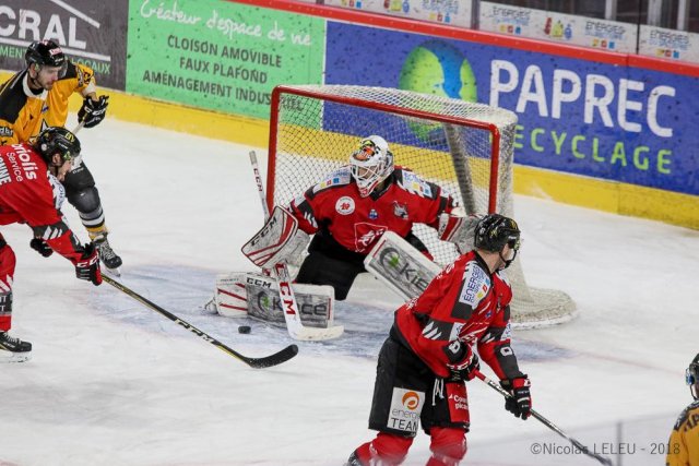 Photo hockey match Amiens  - Strasbourg  le 26/12/2018