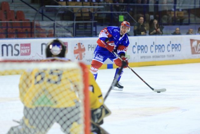 Photo hockey match Lyon - Rouen le 26/12/2018