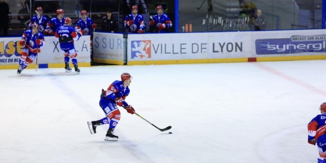 Photo hockey match Lyon - Rouen le 26/12/2018