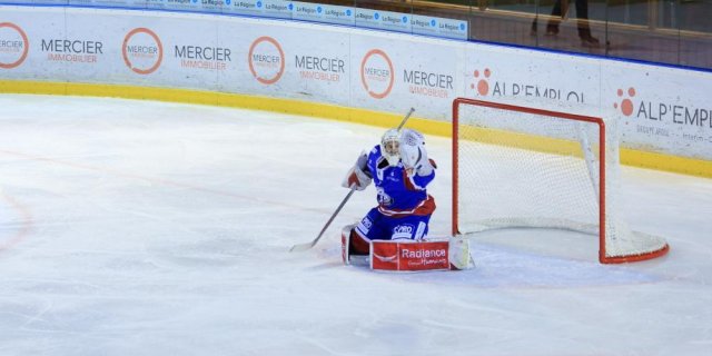 Photo hockey match Lyon - Rouen le 26/12/2018