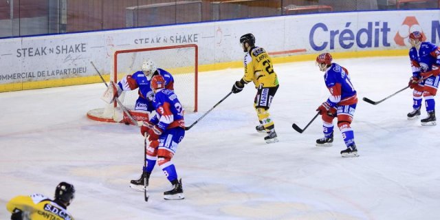 Photo hockey match Lyon - Rouen le 26/12/2018