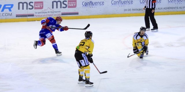 Photo hockey match Lyon - Rouen le 26/12/2018