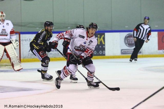 Photo hockey match Rouen - Bordeaux le 28/12/2018