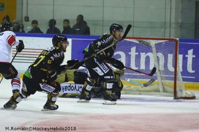 Photo hockey match Rouen - Bordeaux le 28/12/2018