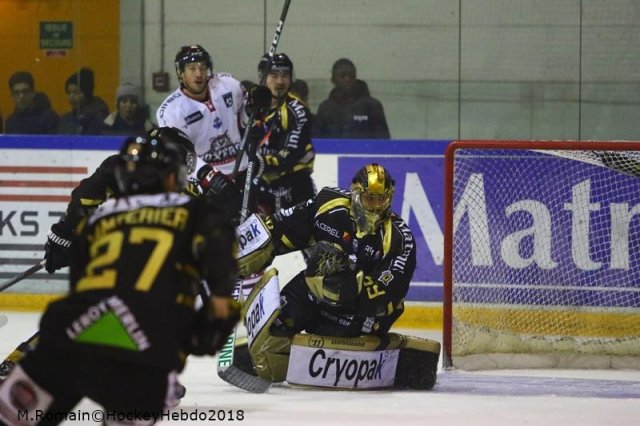 Photo hockey match Rouen - Bordeaux le 28/12/2018