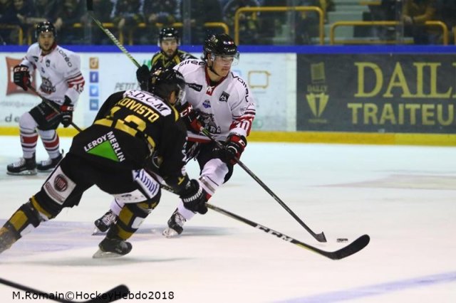 Photo hockey match Rouen - Bordeaux le 28/12/2018