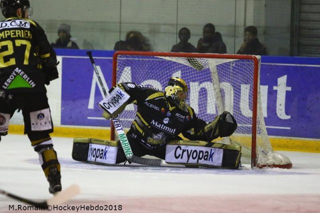 Photo hockey match Rouen - Bordeaux le 28/12/2018
