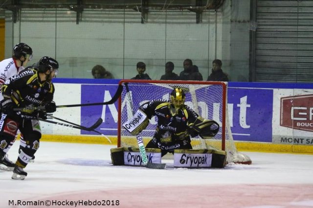 Photo hockey match Rouen - Bordeaux le 28/12/2018