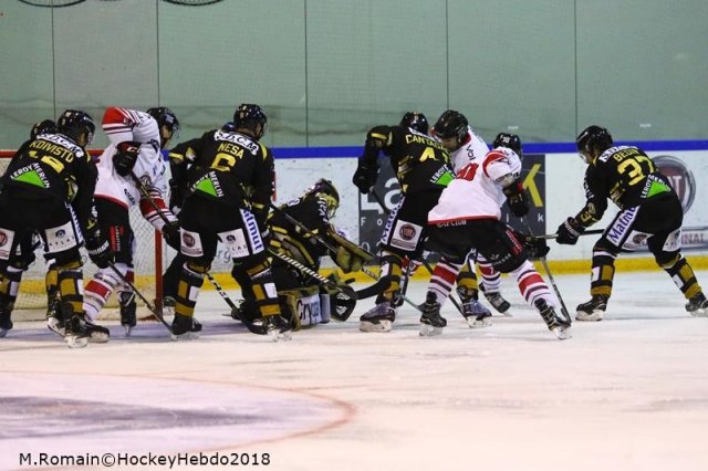 Photo hockey match Rouen - Bordeaux le 28/12/2018