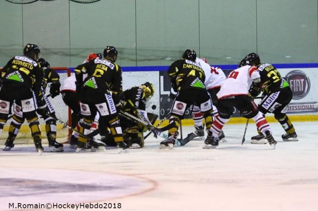 Photo hockey match Rouen - Bordeaux le 28/12/2018