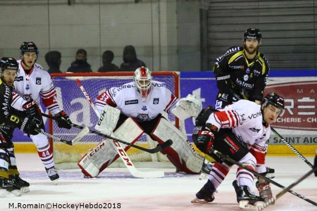 Photo hockey match Rouen - Bordeaux le 28/12/2018
