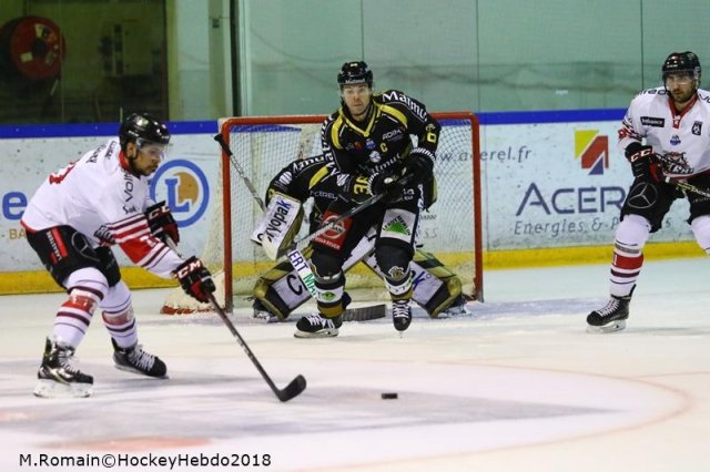 Photo hockey match Rouen - Bordeaux le 28/12/2018