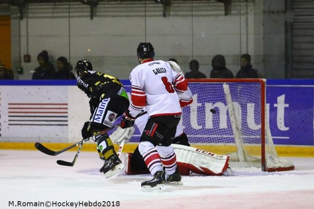 Photo hockey match Rouen - Bordeaux le 28/12/2018