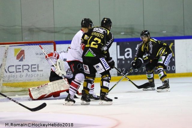 Photo hockey match Rouen - Bordeaux le 28/12/2018