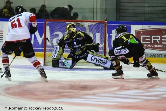 Photo hockey match Rouen - Bordeaux le 28/12/2018