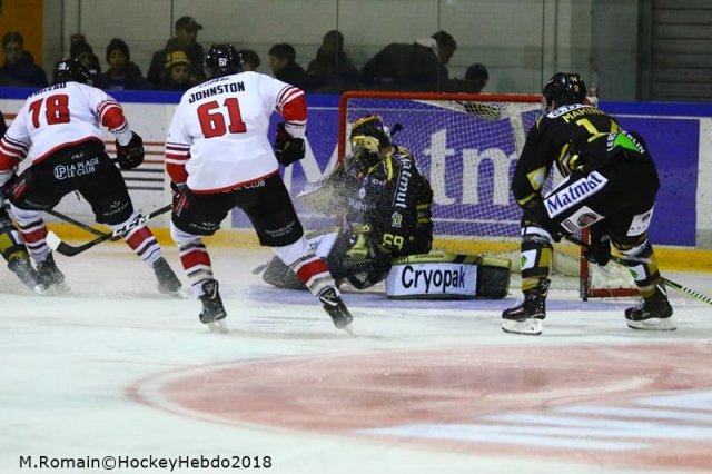 Photo hockey match Rouen - Bordeaux le 28/12/2018