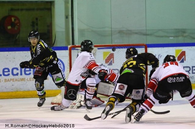 Photo hockey match Rouen - Bordeaux le 28/12/2018