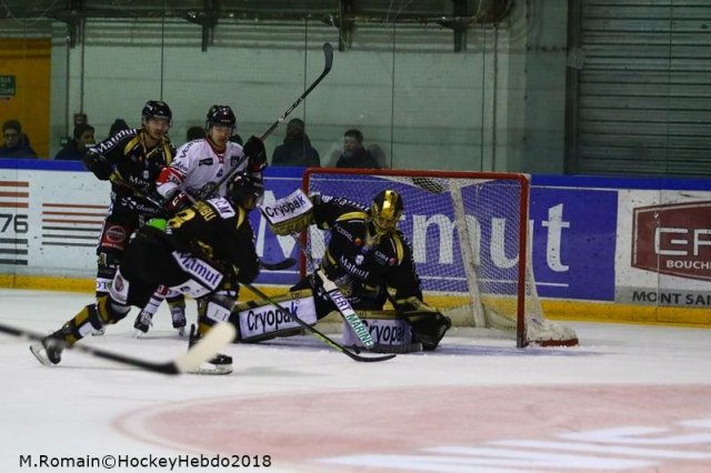 Photo hockey match Rouen - Bordeaux le 28/12/2018
