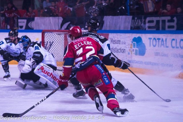 Photo hockey match Grenoble  - Gap  le 28/12/2018