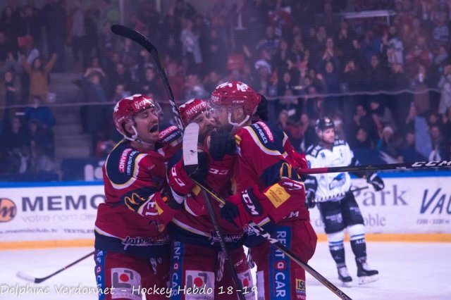 Photo hockey match Grenoble  - Gap  le 28/12/2018