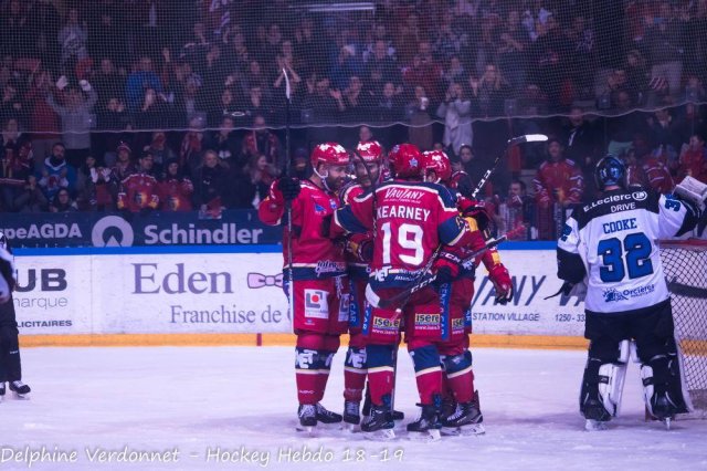 Photo hockey match Grenoble  - Gap  le 28/12/2018
