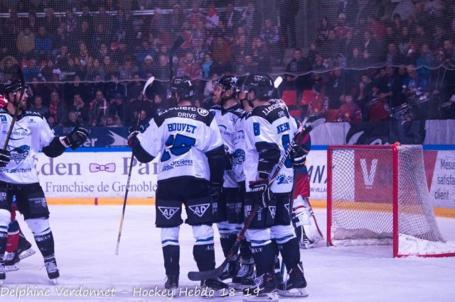 Photo hockey match Grenoble  - Gap  le 28/12/2018
