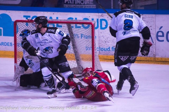 Photo hockey match Grenoble  - Gap  le 28/12/2018