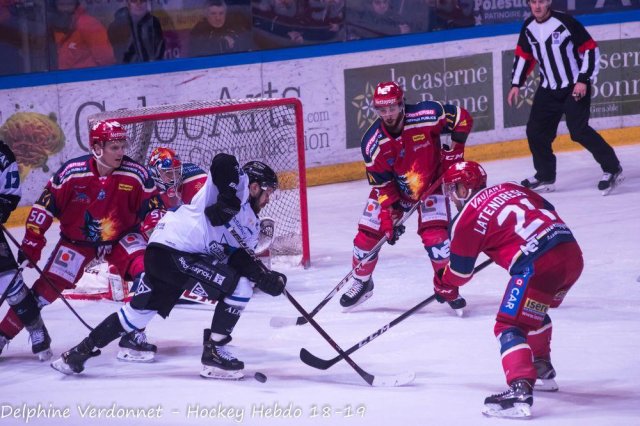 Photo hockey match Grenoble  - Gap  le 28/12/2018