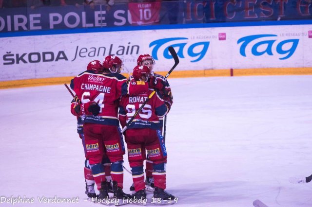Photo hockey match Grenoble  - Gap  le 28/12/2018