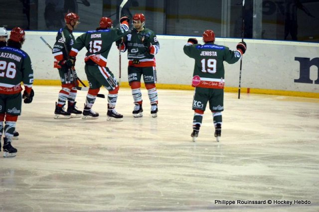 Photo hockey match Mont-Blanc - Marseille le 29/12/2018