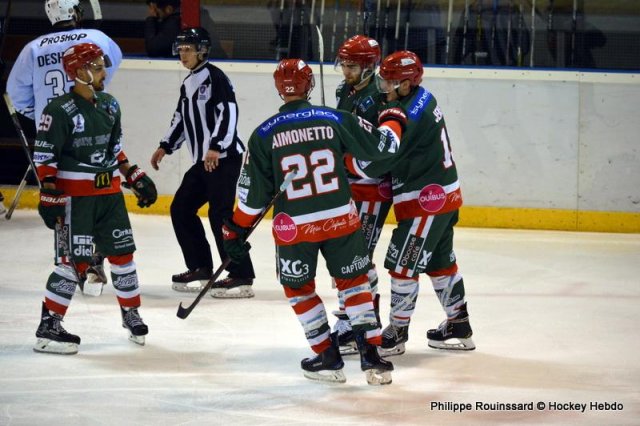 Photo hockey match Mont-Blanc - Marseille le 29/12/2018