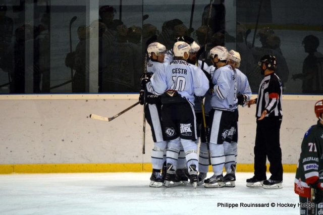 Photo hockey match Mont-Blanc - Marseille le 29/12/2018