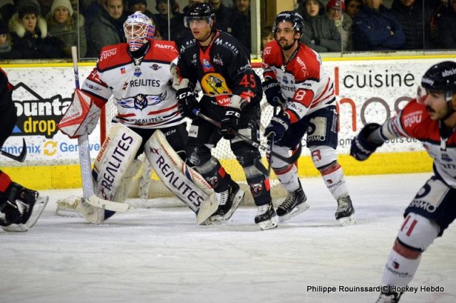 Photo hockey match Chamonix  - Angers  le 30/12/2018