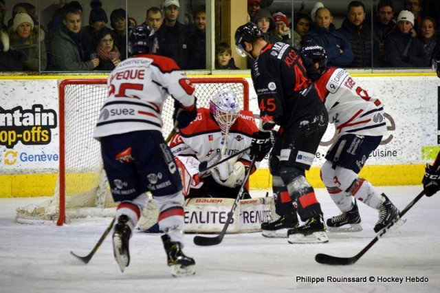 Photo hockey match Chamonix  - Angers  le 30/12/2018
