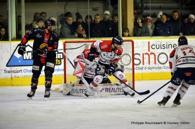 Photo hockey match Chamonix  - Angers  le 30/12/2018