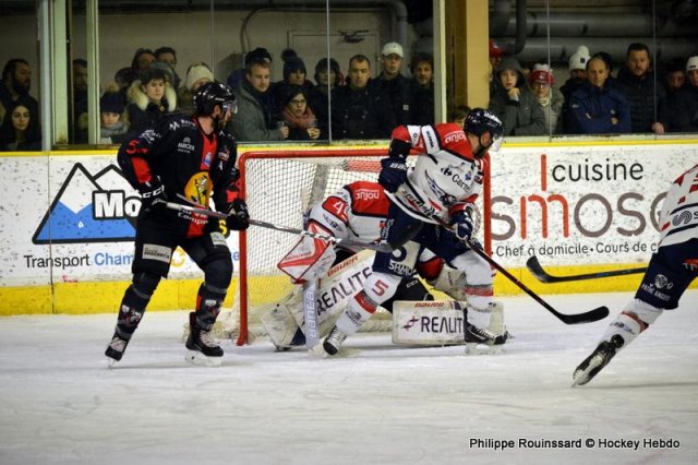 Photo hockey match Chamonix  - Angers  le 30/12/2018