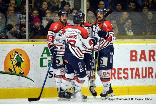 Photo hockey match Chamonix  - Angers  le 30/12/2018
