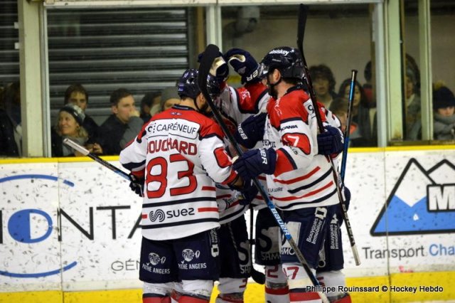 Photo hockey match Chamonix  - Angers  le 30/12/2018