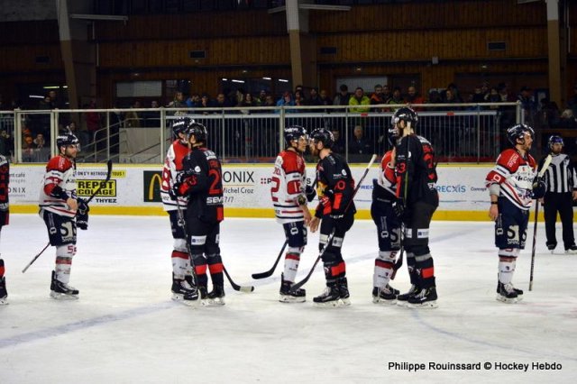 Photo hockey match Chamonix  - Angers  le 30/12/2018