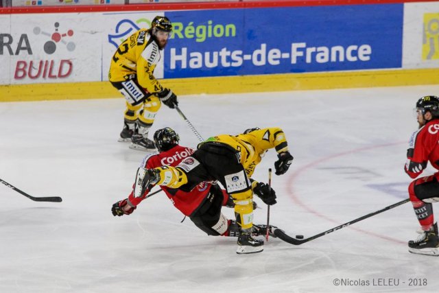 Photo hockey match Amiens  - Rouen le 30/12/2018