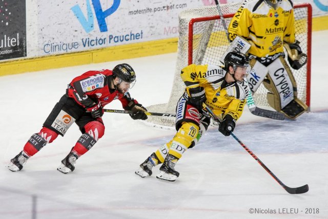 Photo hockey match Amiens  - Rouen le 30/12/2018